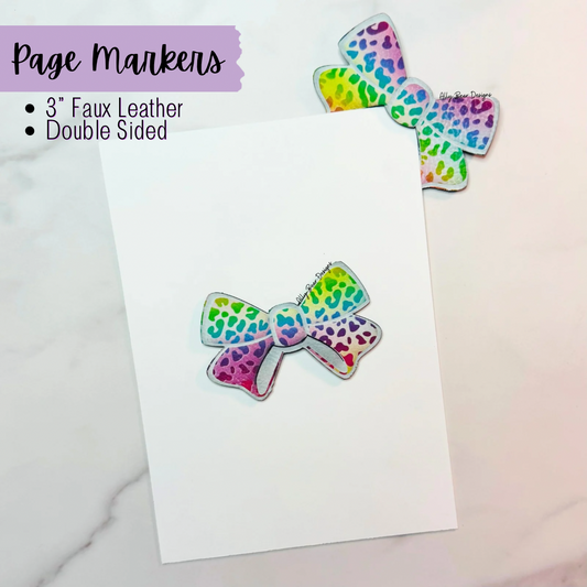 Bow Page Corner Marker