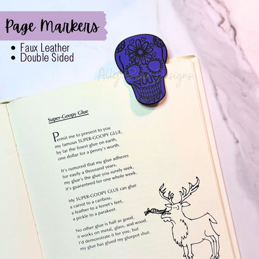 Sugar Skull Page Marker