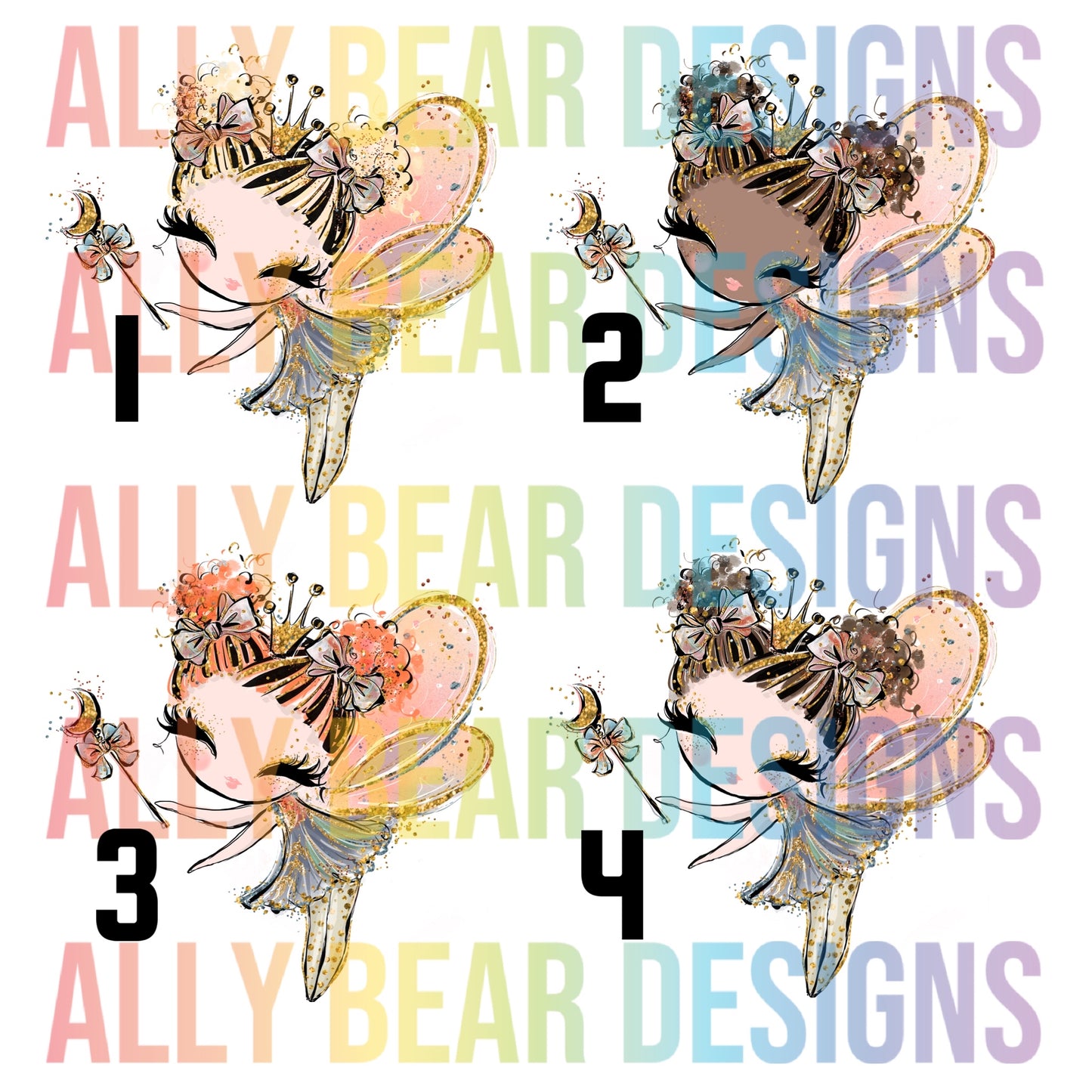 Golden Fairies - Pigtails