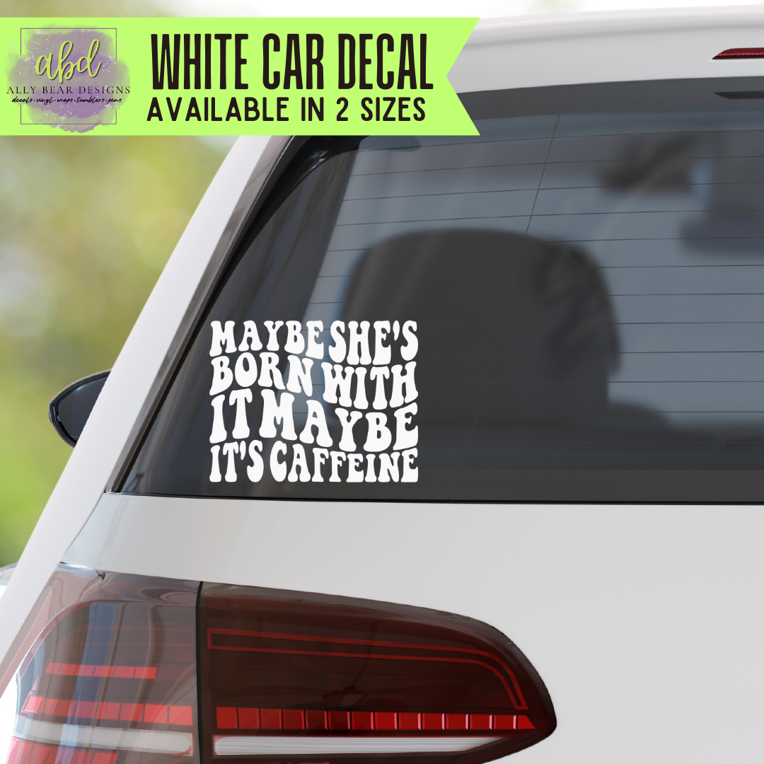 Maybe it’s Caffeine