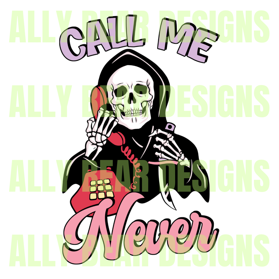 Call Me Never Skeleton