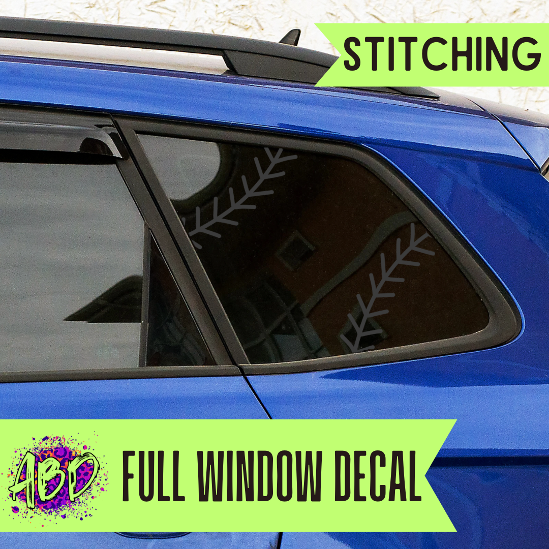 Full Window Decal - CHOOSE A DESIGN