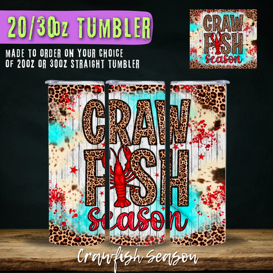 20 or 30oz Crawfish Season