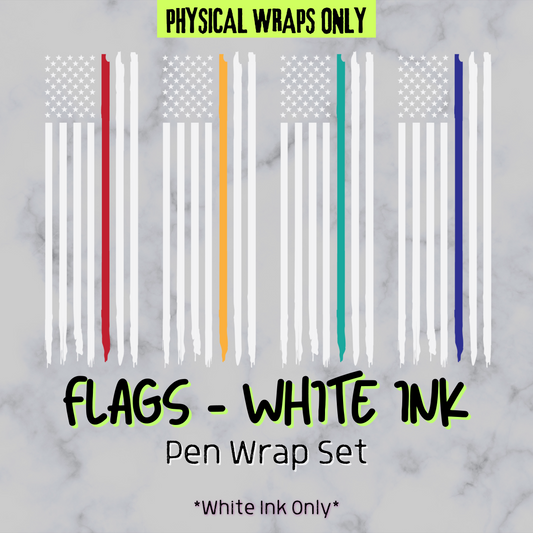 Flags (White Ink)