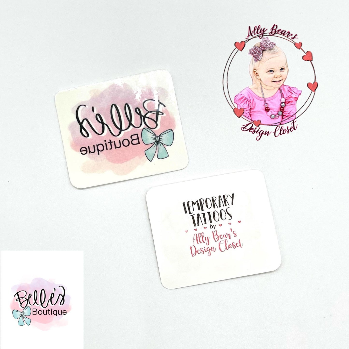 Custom Temporary Tattoos