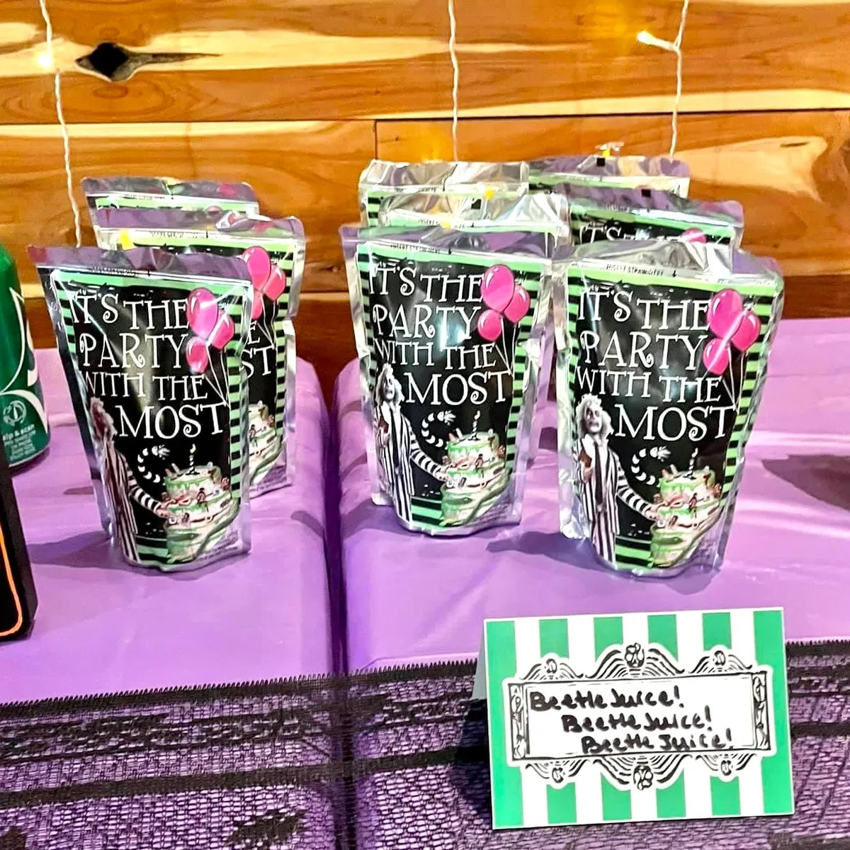 Drink and Snack Stickers