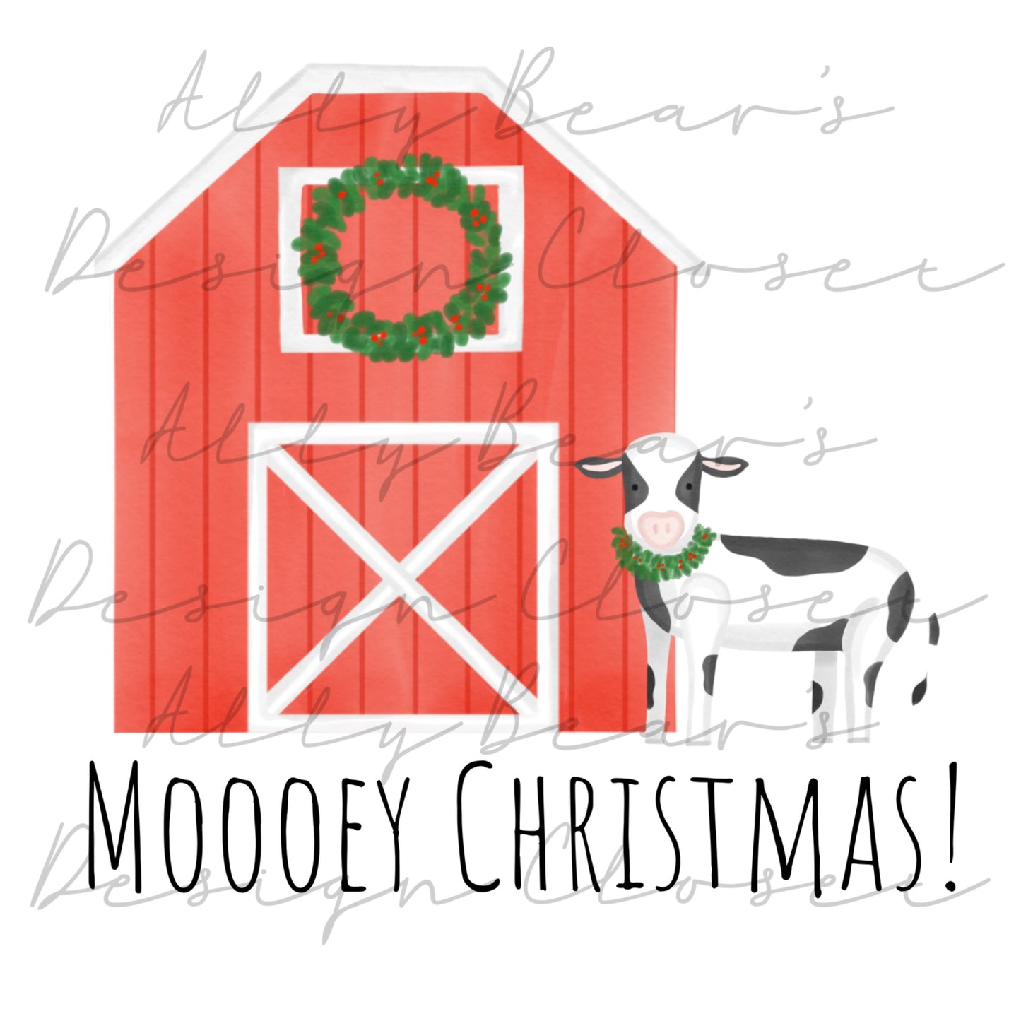 ADULT Mooey Christmas