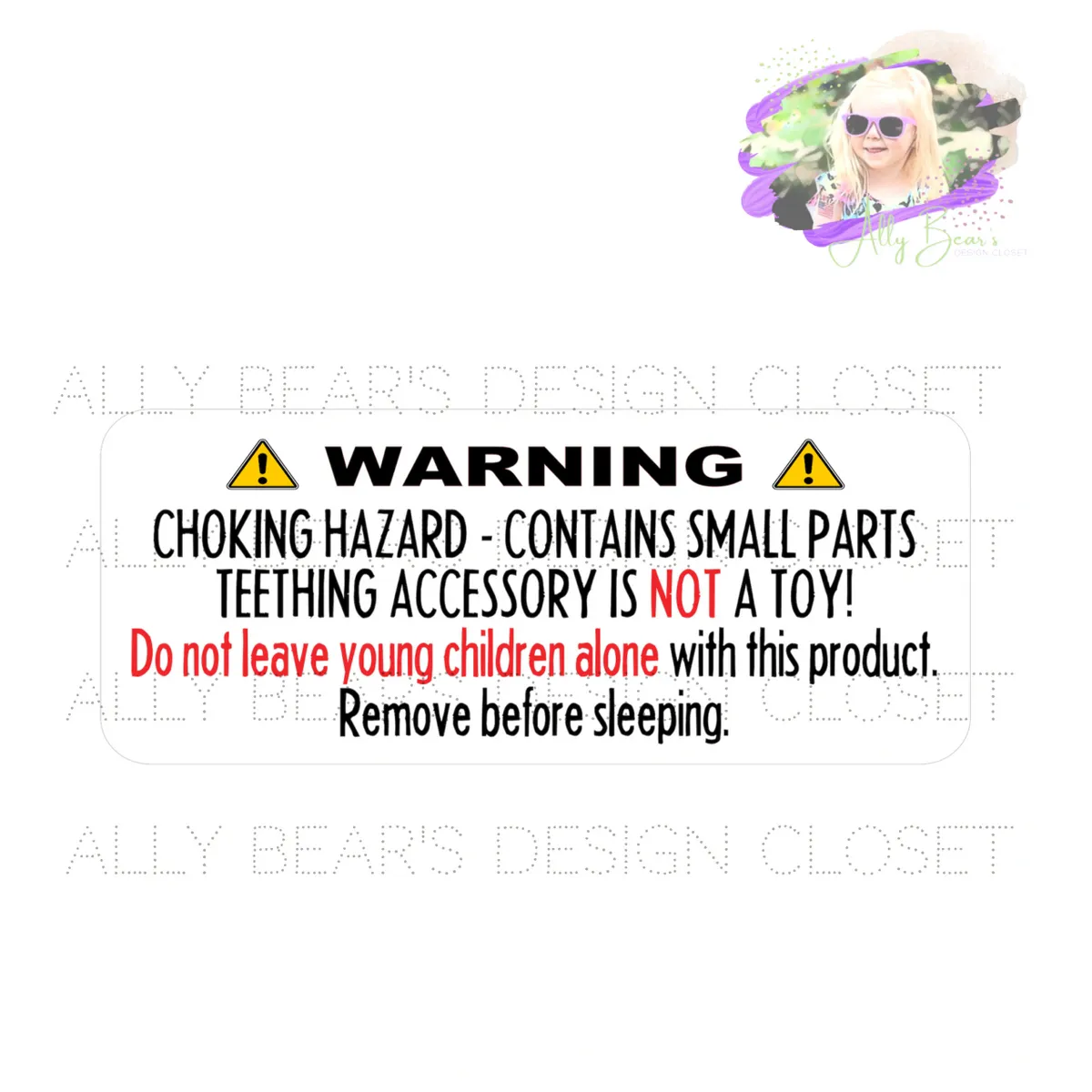 Warning Label