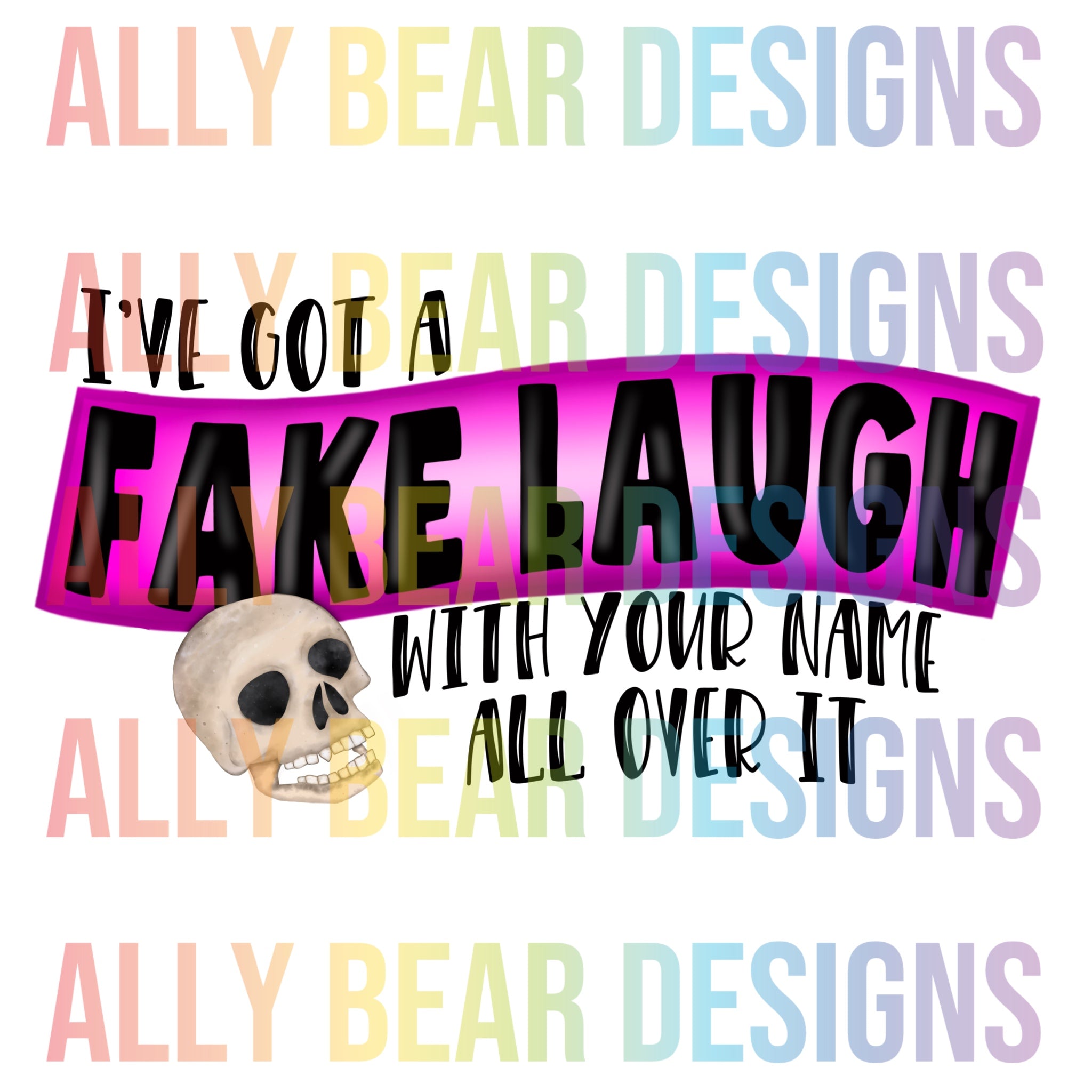 fake-laugh-ally-bear-designs