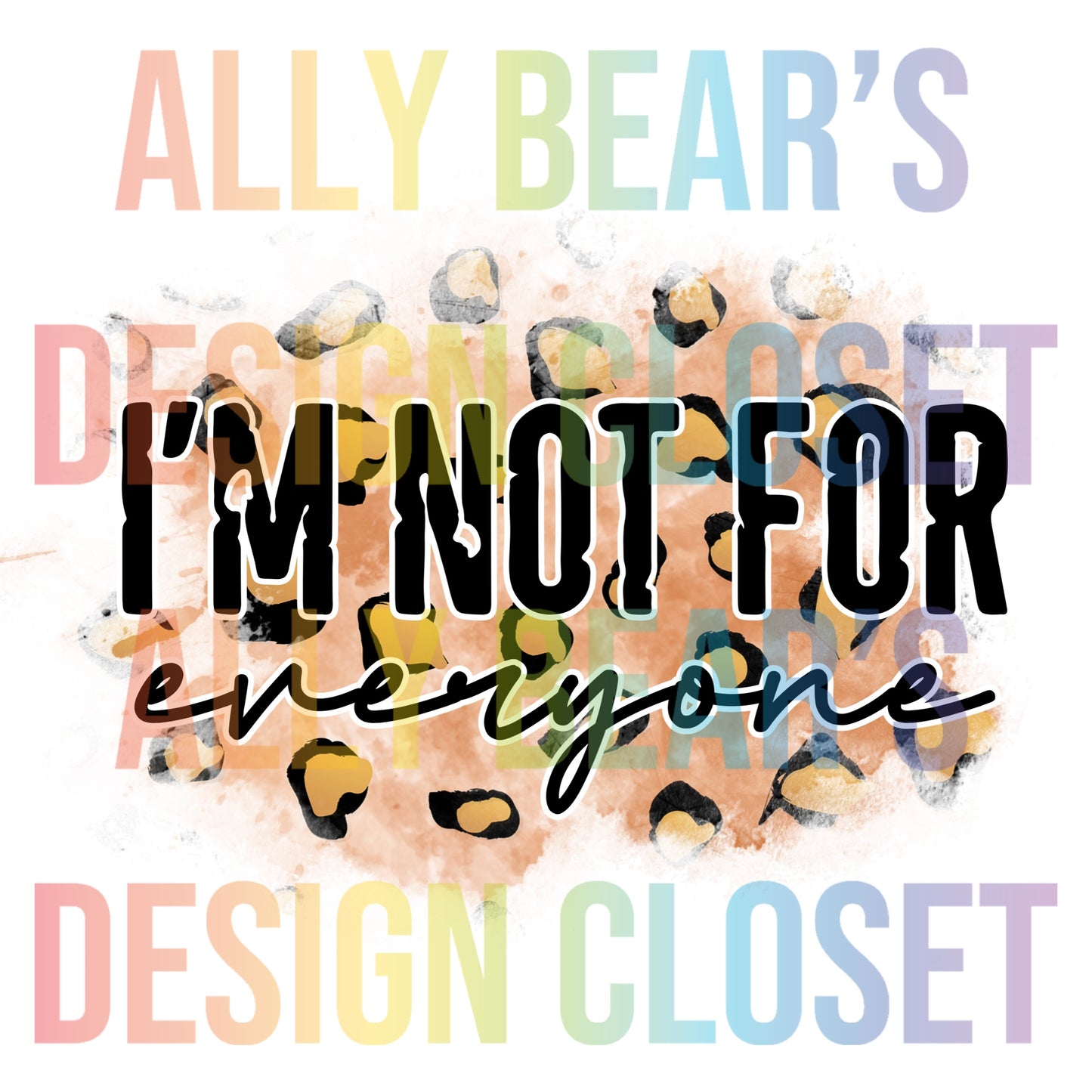 I’m Not for Everyone