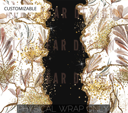 CUSTOMIZABLE Black and Gold Beauty