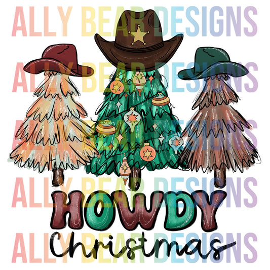 Howdy Christmas Trees