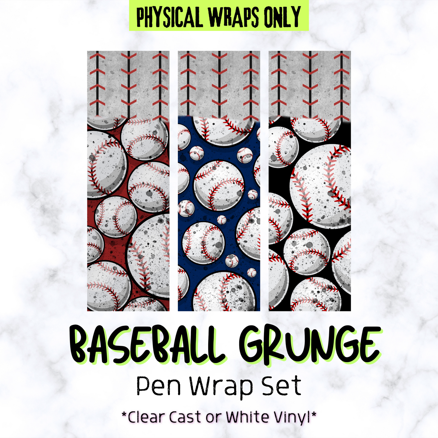 Baseball Grunge