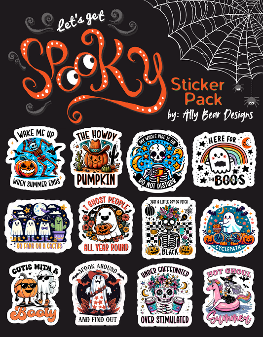 Let’s Get Spooky Sticker Pack