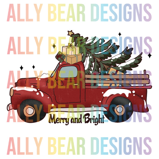 Merry and Bright Truck