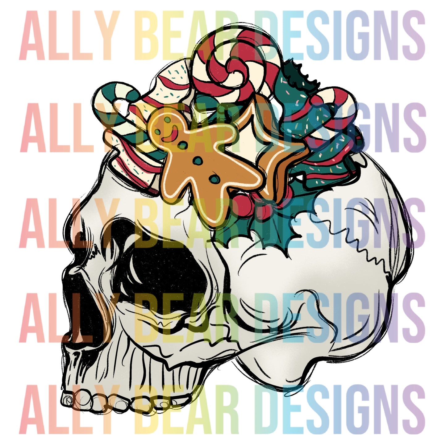 Festive Skull