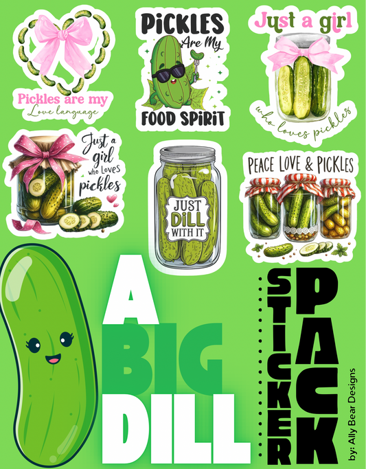 A Big Dill - Sticker Set