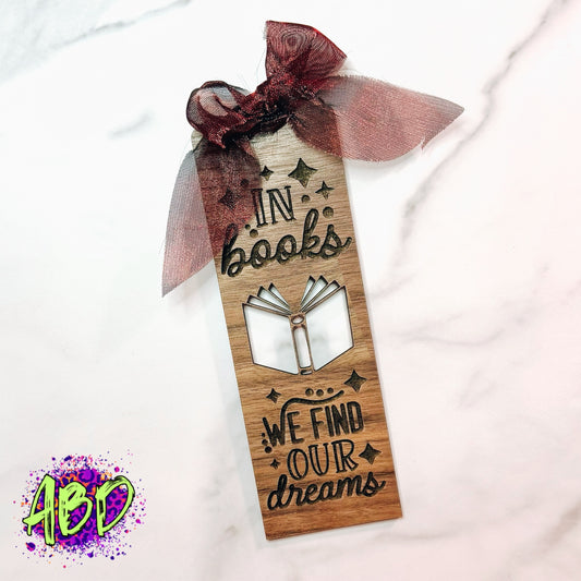 In Books We Find Our Dreams - Bookmark - BULK ORDERS