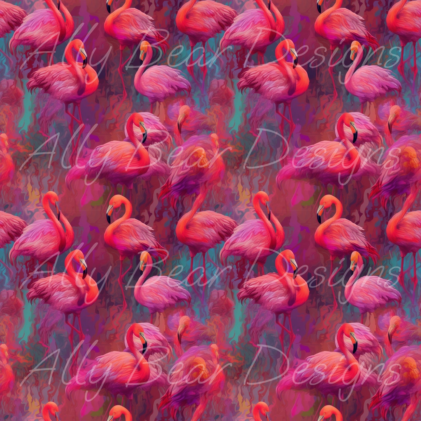 Jill’s Flamingos