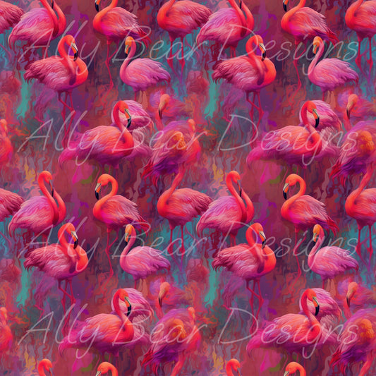 Jill’s Flamingos