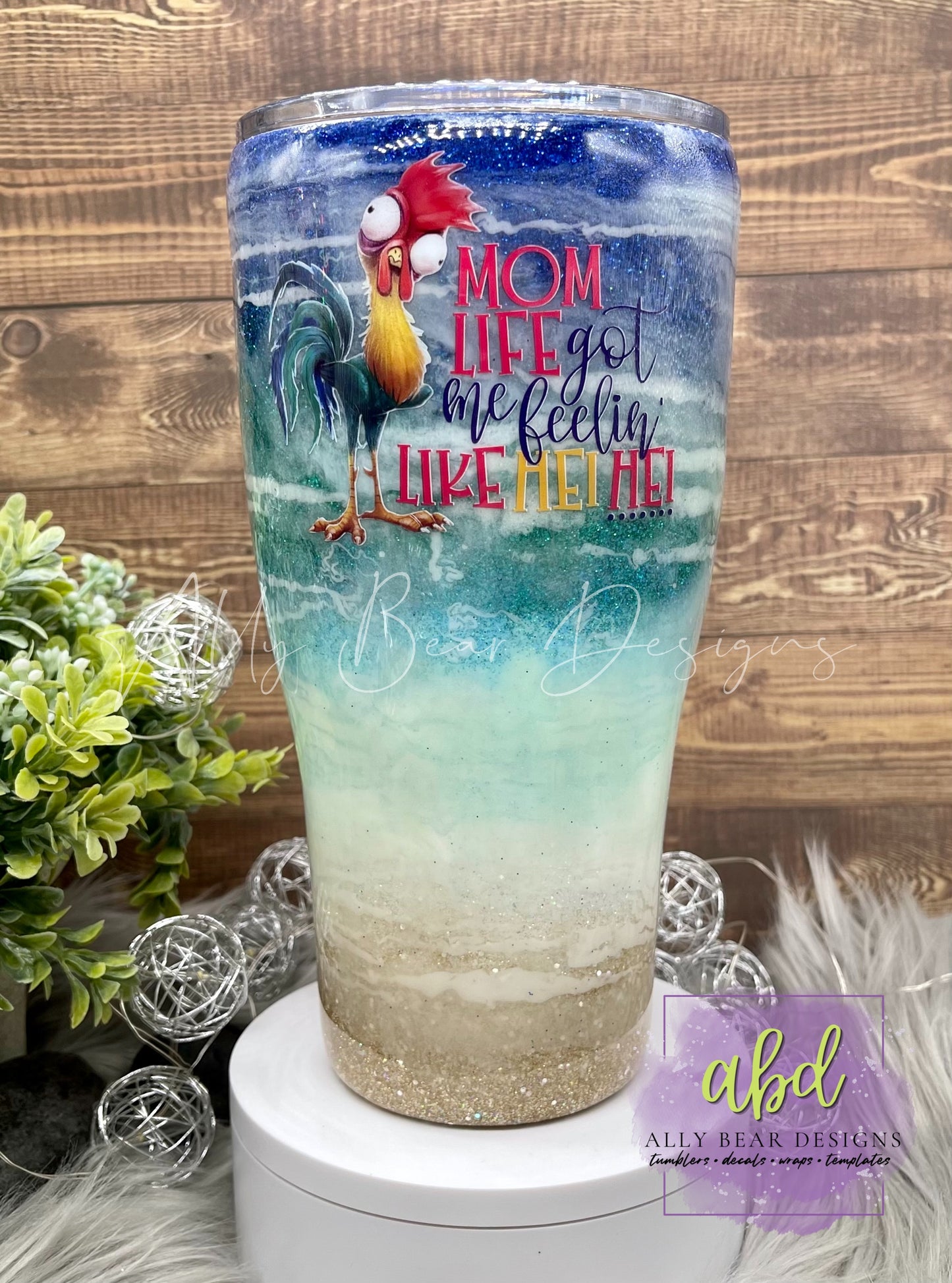 Custom Glitter/Epoxy Tumblers