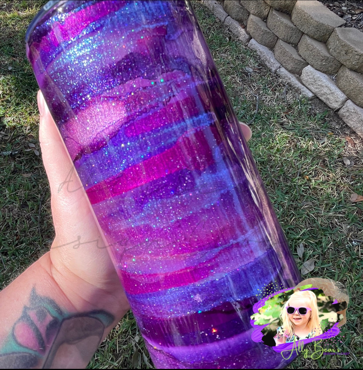 16oz Purple Passion w/ Handle