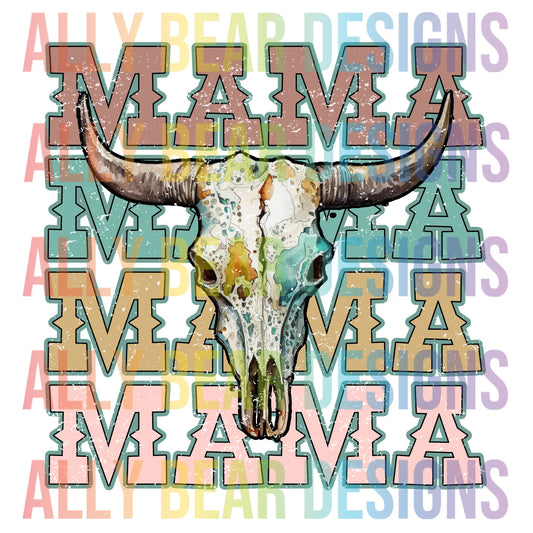 Mama - Cow Skull