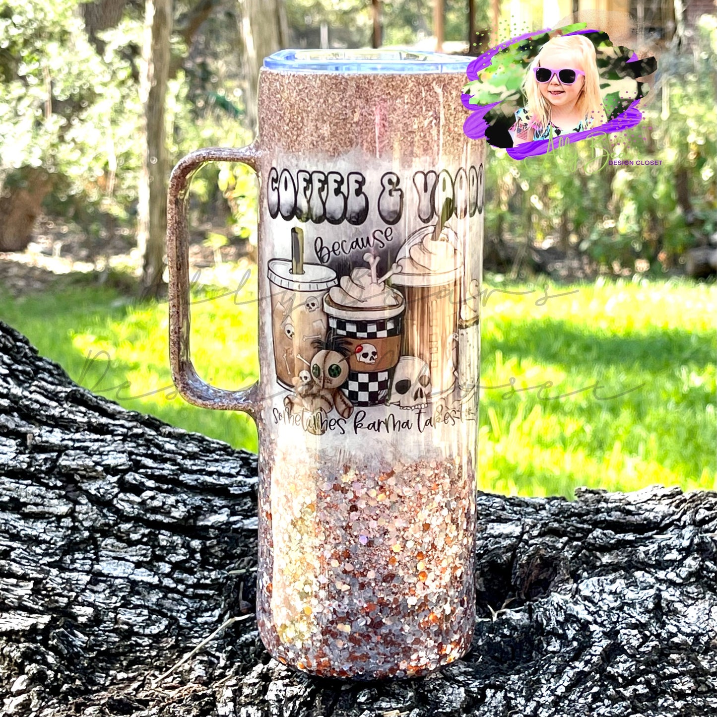 Custom Glitter/Epoxy Tumblers