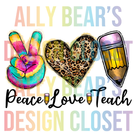 Peace, Love, Teach