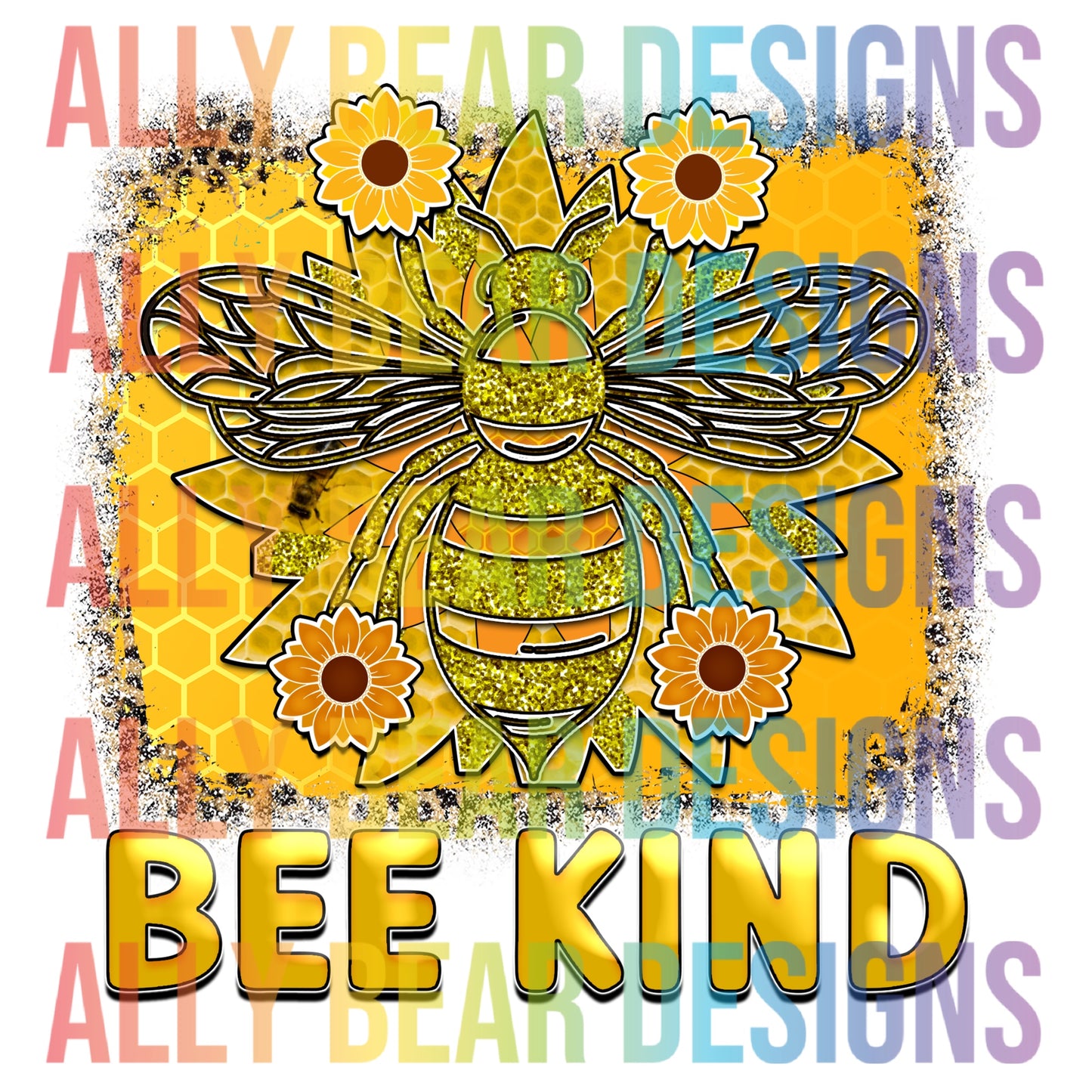 Bee Kind - Honeycomb