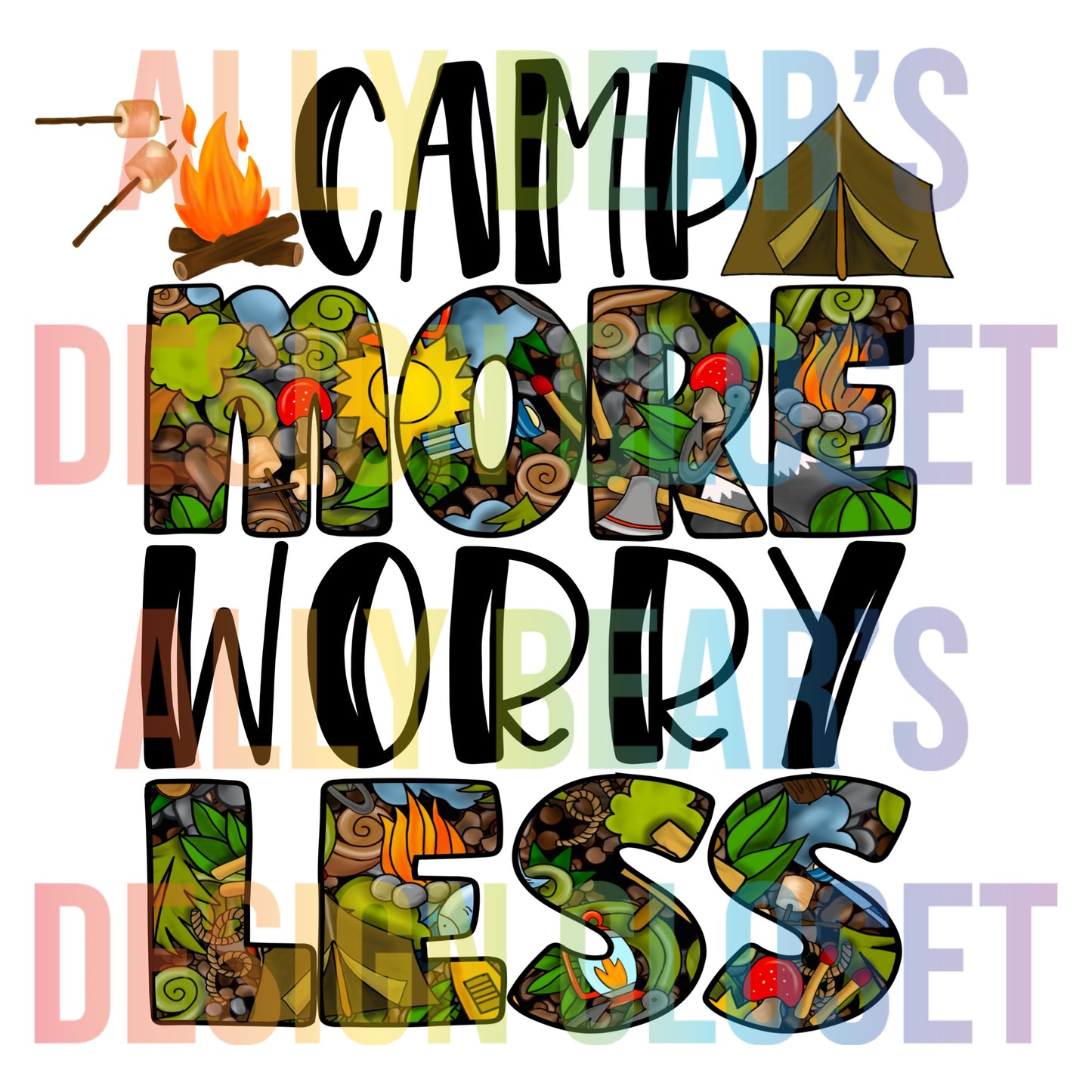 Camp More. Worry Less